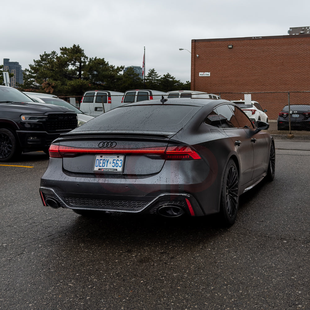2019-2024 C8 Audi A7/S7 CAP Rear Bumper & Diffuser Kit | RS C8 RS7 Rear Bumper & Diffuser Kit
