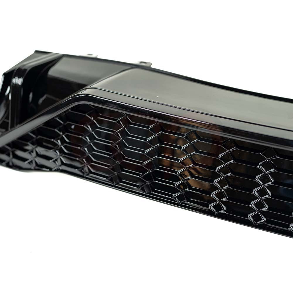 2019-2024 C8 Audi A7 S-Line/S7 - CAP Gloss Black RS7 Style Rear Diffuser with RS Exhaust Tips