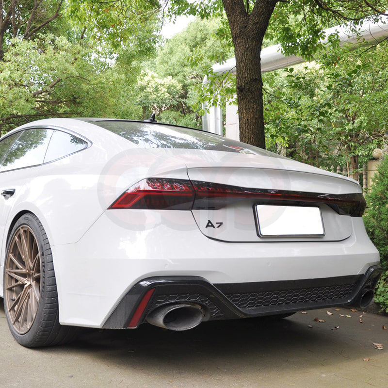 2019-2024 C8 Audi A7/S7 CAP Rear Bumper & Diffuser Kit | RS C8 RS7 Rear Bumper & Diffuser Kit