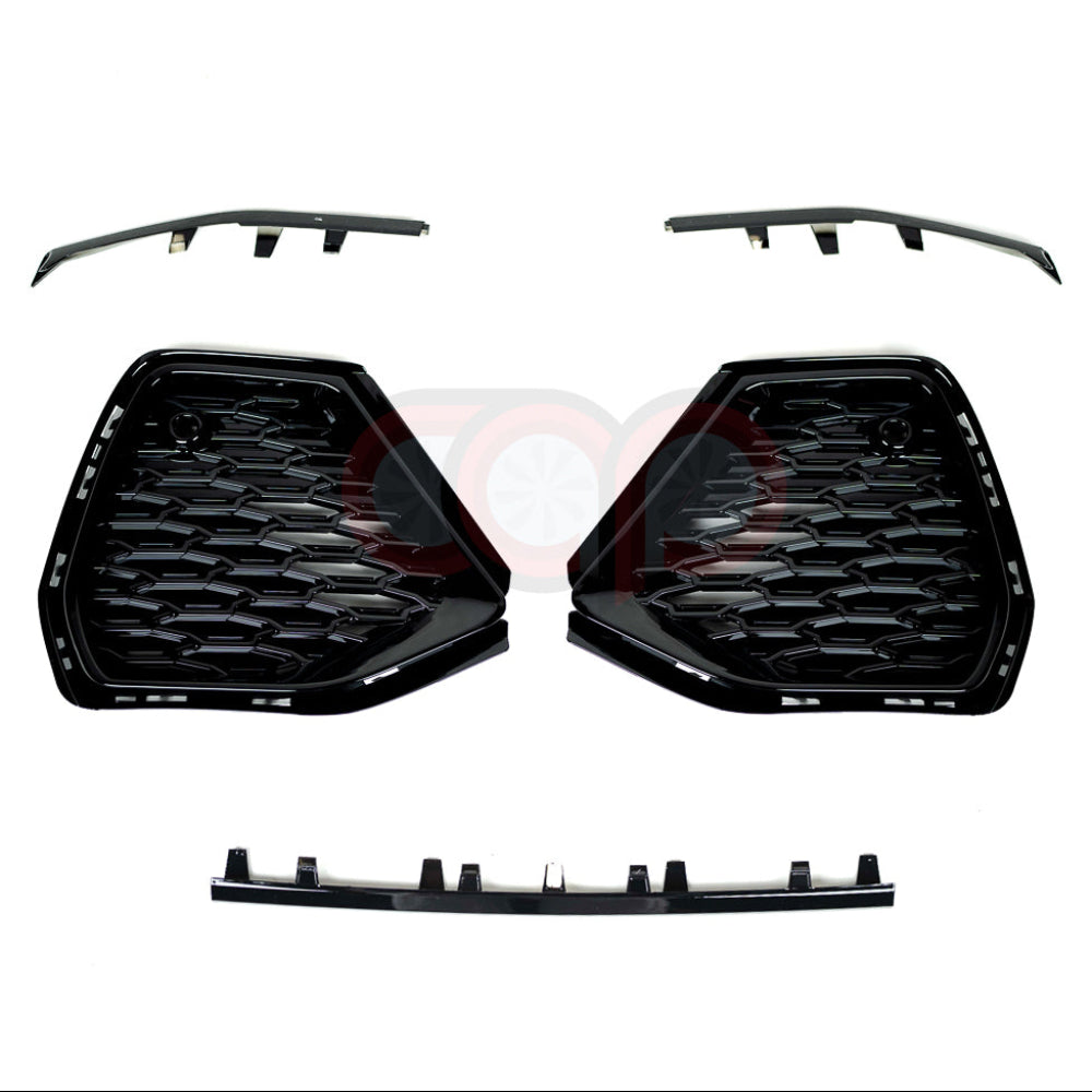 2019-2025 Audi RSQ3 Honeycomb Fog Grilles | F3 Audi Q3
