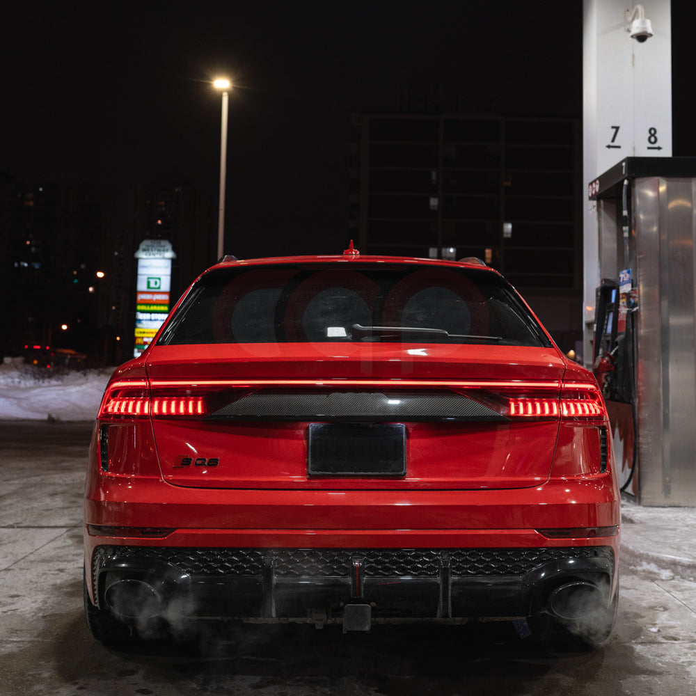 2019–2023 Audi Q8/SQ8/RSQ8 4M CAP Facelift Kit | 2024+ RSQ8 Style Rear Bumper