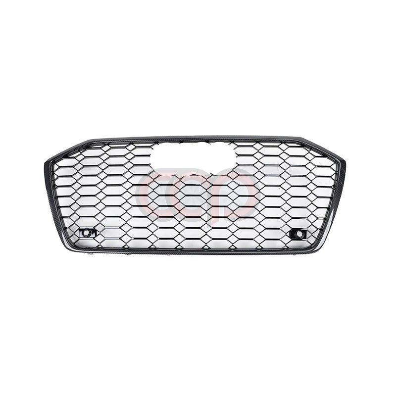 2019-2023 Audi RS6 Honeycomb Grille | C8 Audi A6/S6 - V1 | Real Carbon Fiber