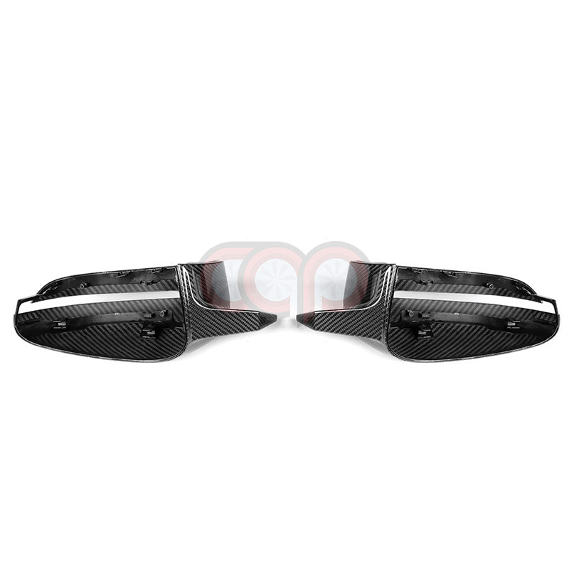 2019+ BMW G20 3 Series, G22 4 Series, G42 2 Series - Dry Carbon Fiber Mirror Covers (Pair)
