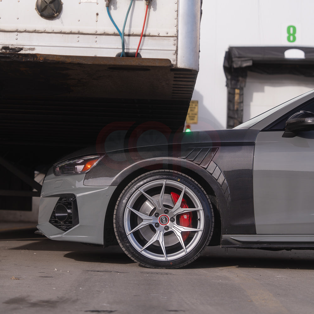 2020-2025 B9.5 AUDI A4/S4 CAP Dry Carbon Fiber Fenders (Pair)
