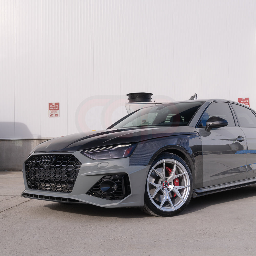 2020-2025 B9.5 Audi A4/S4 CAP Front Bumper | B9.5 Audi RS4 Bumper -