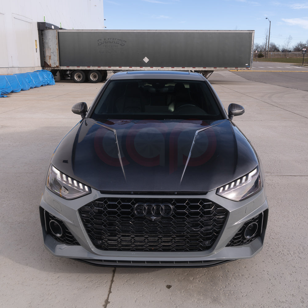 2020-2025 B9.5 Audi A4/S4 CAP Front Bumper | B9.5 Audi RS4 Bumper - V1