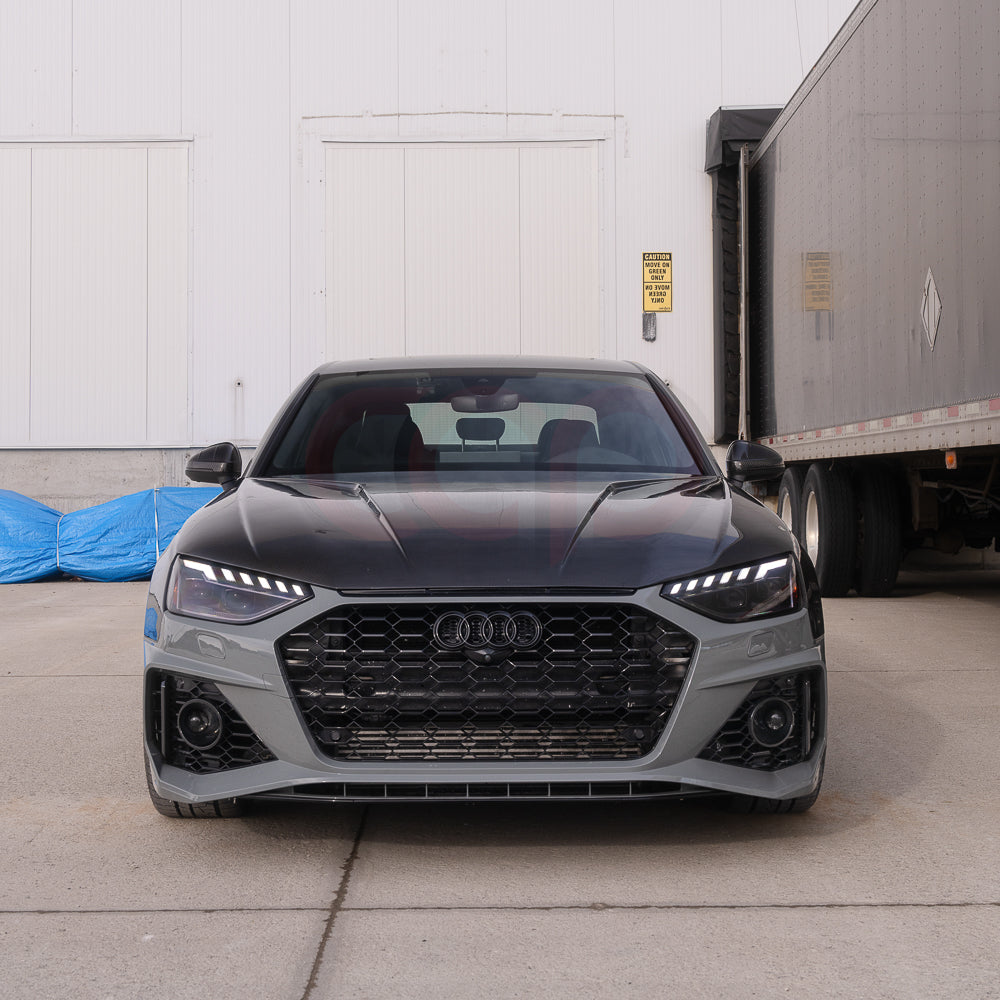 2020-2025 B9.5 Audi A4/S4 CAP Front Bumper | B9.5 Audi RS4 Bumper - V1