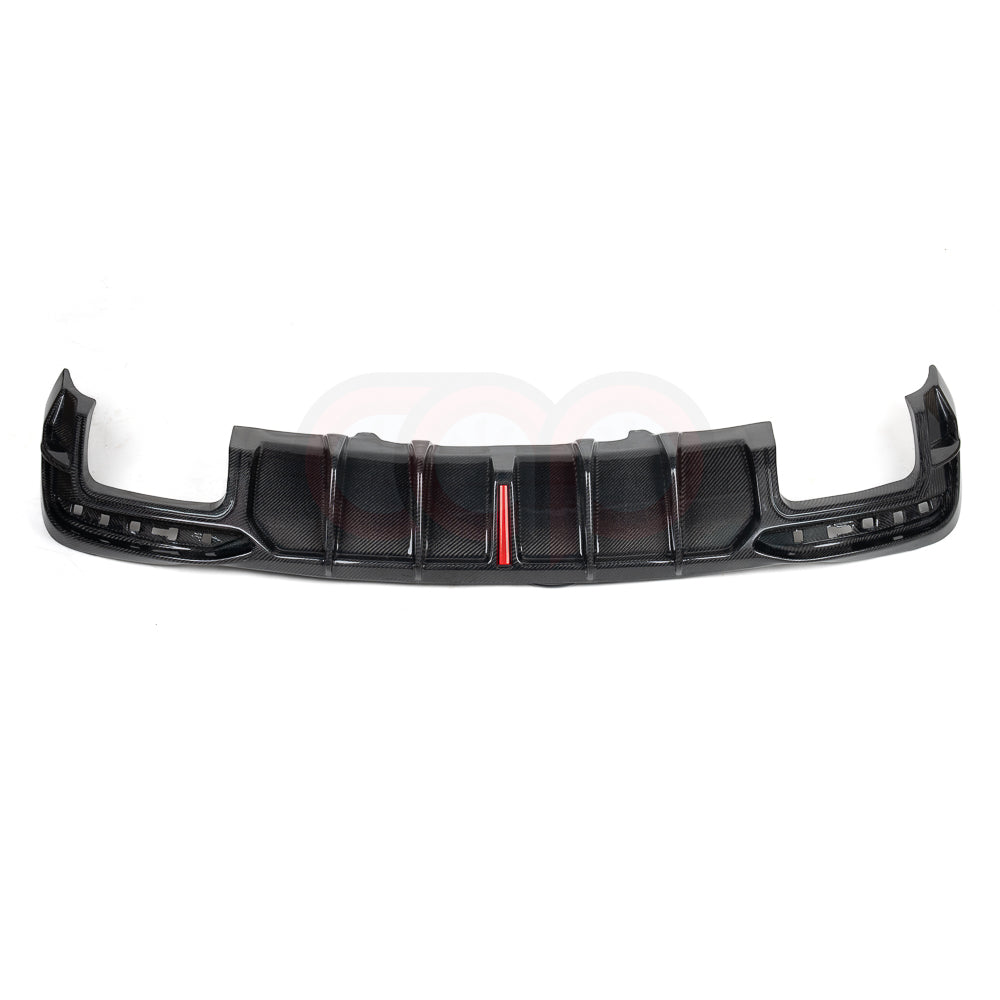 2020-2025 B9.5 Audi S4 - CAP Carbon Fiber Diffuser - Vertical LED V2