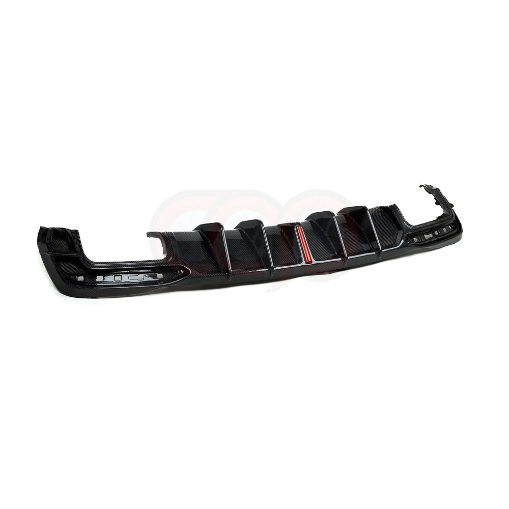2020-2025 B9.5 Audi S4 - CAP Carbon Fiber Diffuser - Vertical LED V2