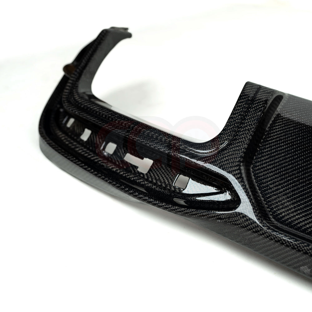 2020-2025 B9.5 Audi S4 - CAP Carbon Fiber Diffuser - Vertical LED V2