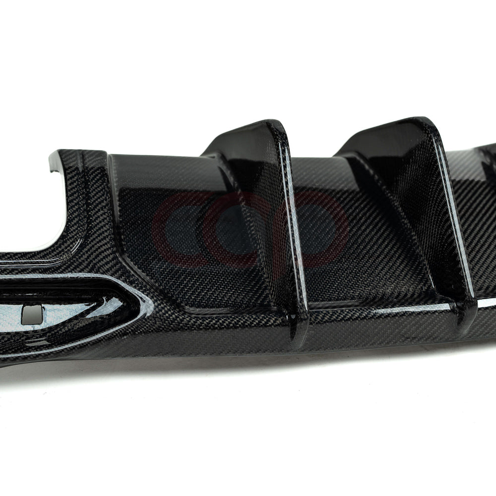 2020-2025 B9.5 Audi S4 - CAP Carbon Fiber Diffuser - Vertical LED V2