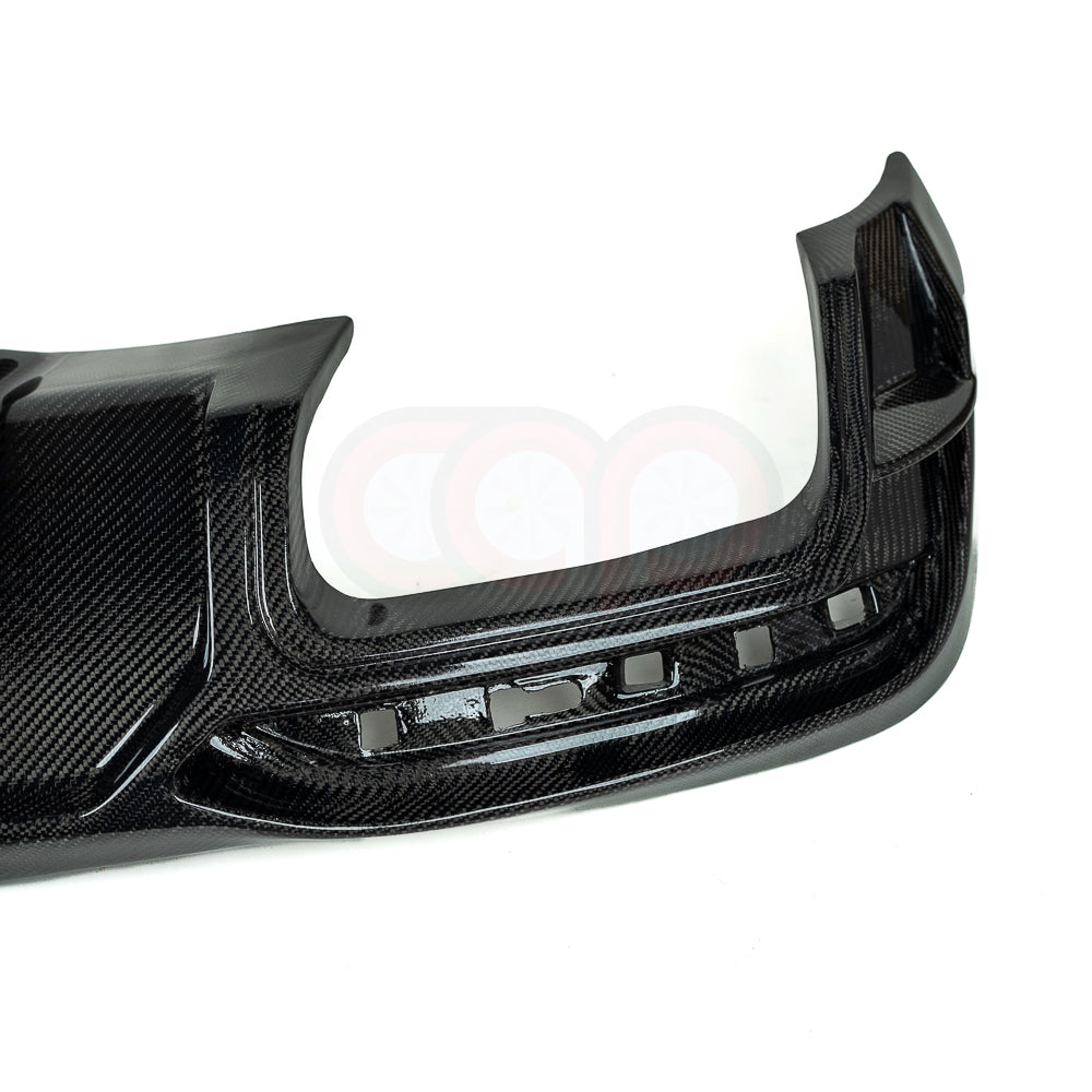 2020-2025 B9.5 Audi S4 - CAP Carbon Fiber Diffuser - Vertical LED V2