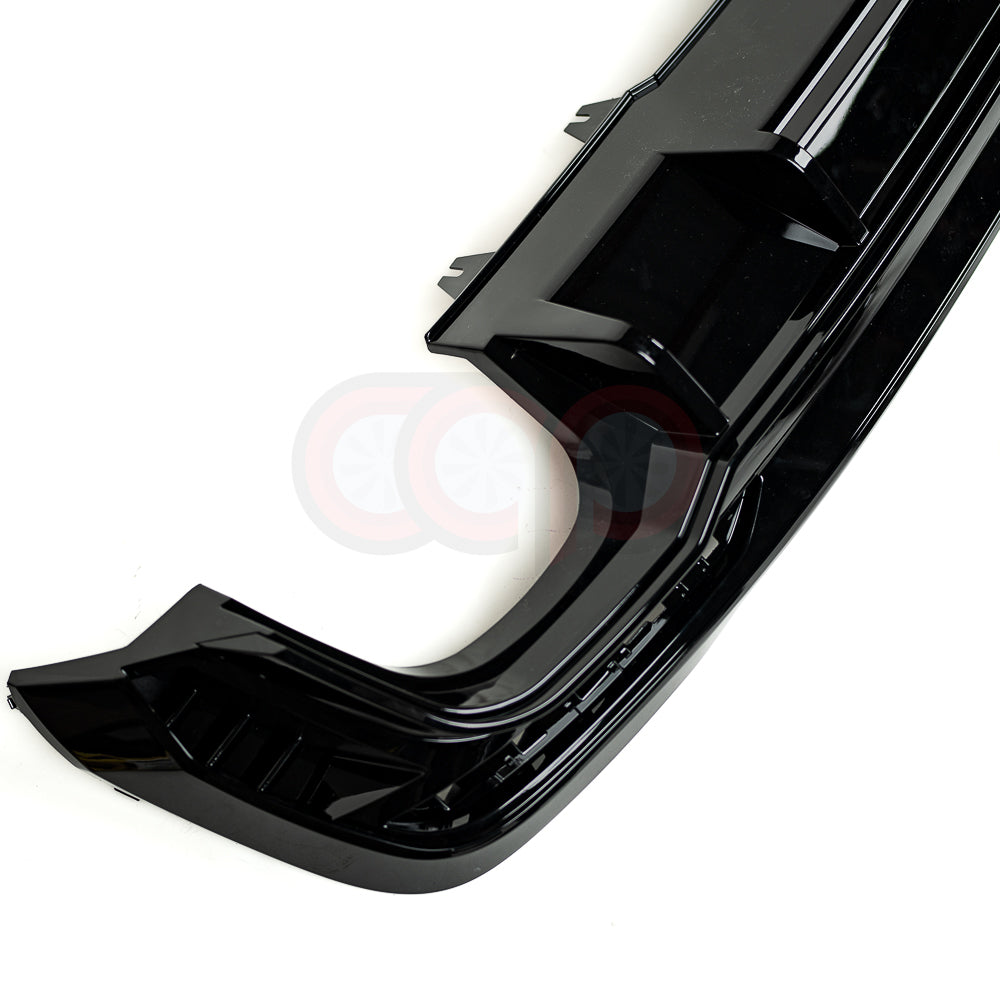 2020-2025 B9.5 Audi S4 - CAP Gloss Black RS Style Rear Diffuser with Exhaust Tips