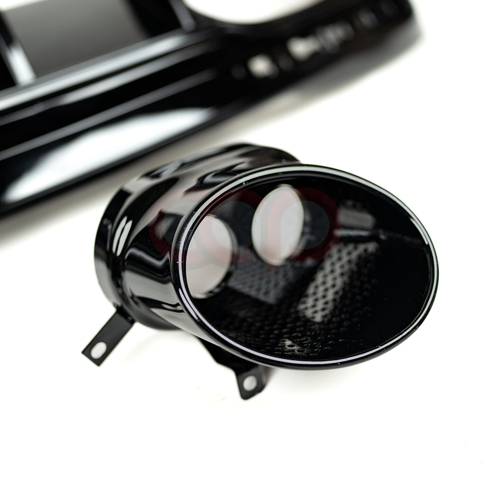 2020-2025 B9.5 Audi S4 - CAP Gloss Black RS Style Rear Diffuser with Exhaust Tips