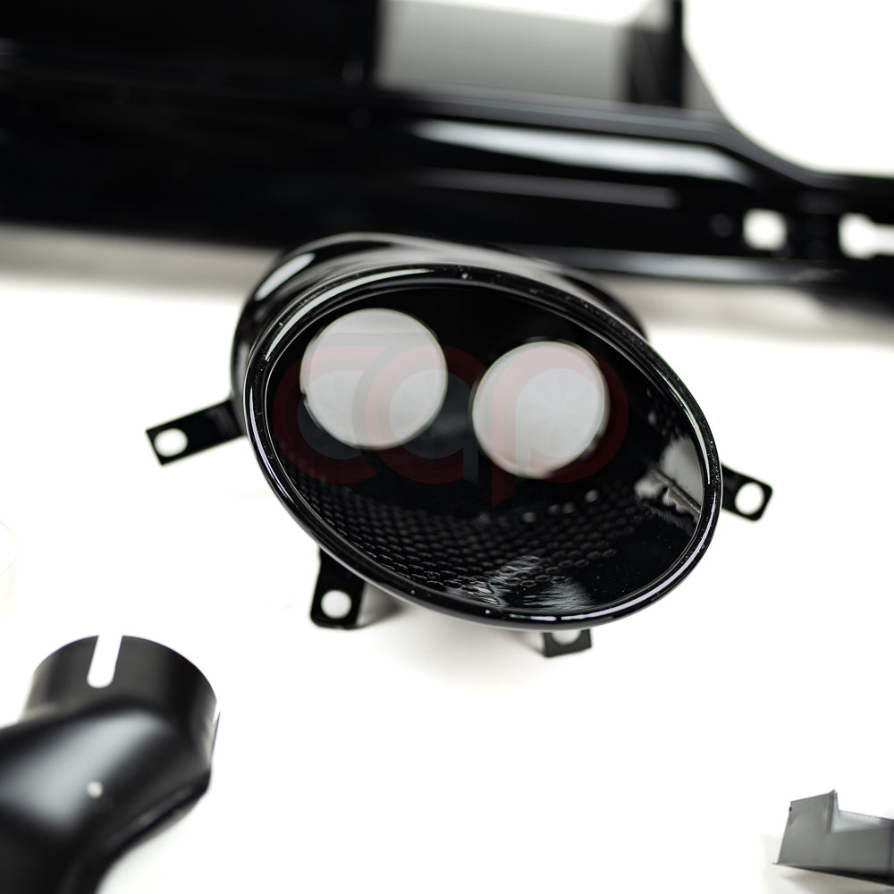 2020-2025 B9.5 Audi S4 - CAP Gloss Black RS Style Rear Diffuser with Exhaust Tips