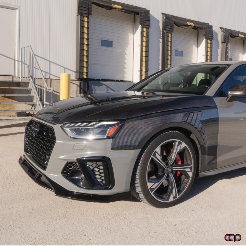 2020-2025 B9.5 AUDI A4/S4 CAP Dry Carbon Fiber Fenders (Pair)