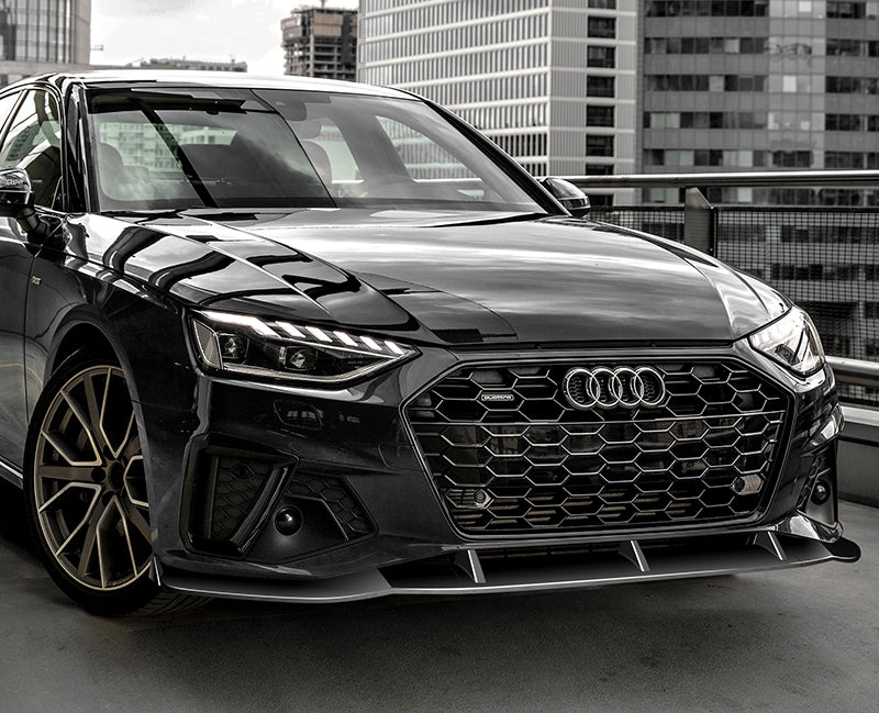 2020-2024 B9.5 Audi A4 S-Line/S4 Gloss Black Front Lip