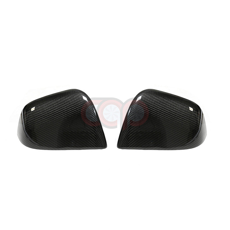2020-2023 Tesla Model Y - Carbon Fiber Mirror Covers (Pair) Replacement