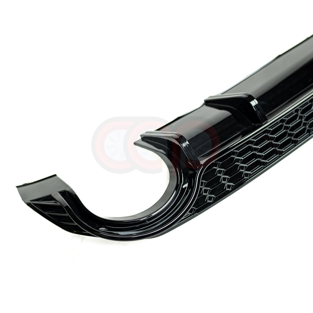 2021-2024 8Y Audi A3 S-Line/S3 - CAP Gloss Black RS3 Style Rear Diffuser with RS Exhaust Tips