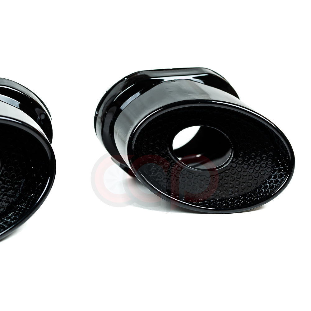 2021-2024 8Y Audi A3 S-Line/S3 - CAP Gloss Black RS3 Style Rear Diffuser with RS Exhaust Tips