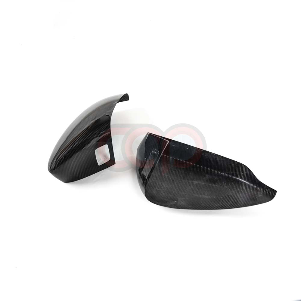 2021-2024 8Y Audi A3/S3 - CAP Dry Carbon Fiber Stick On Mirror Covers (Pair)