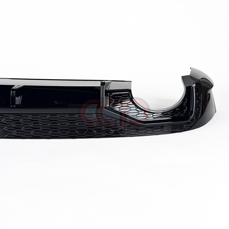 2021-2024 B9.5/FY.5 Audi Q5/SQ5 SUV - CAP Gloss Black RSQ8 Style Rear Diffuser with RS Exhaust Tips