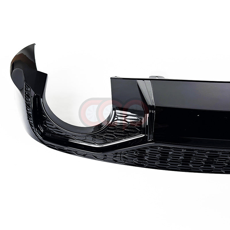 2021-2024 B9.5/FY.5 Audi Q5/SQ5 SUV - CAP Gloss Black RSQ8 Style Rear Diffuser with RS Exhaust Tips