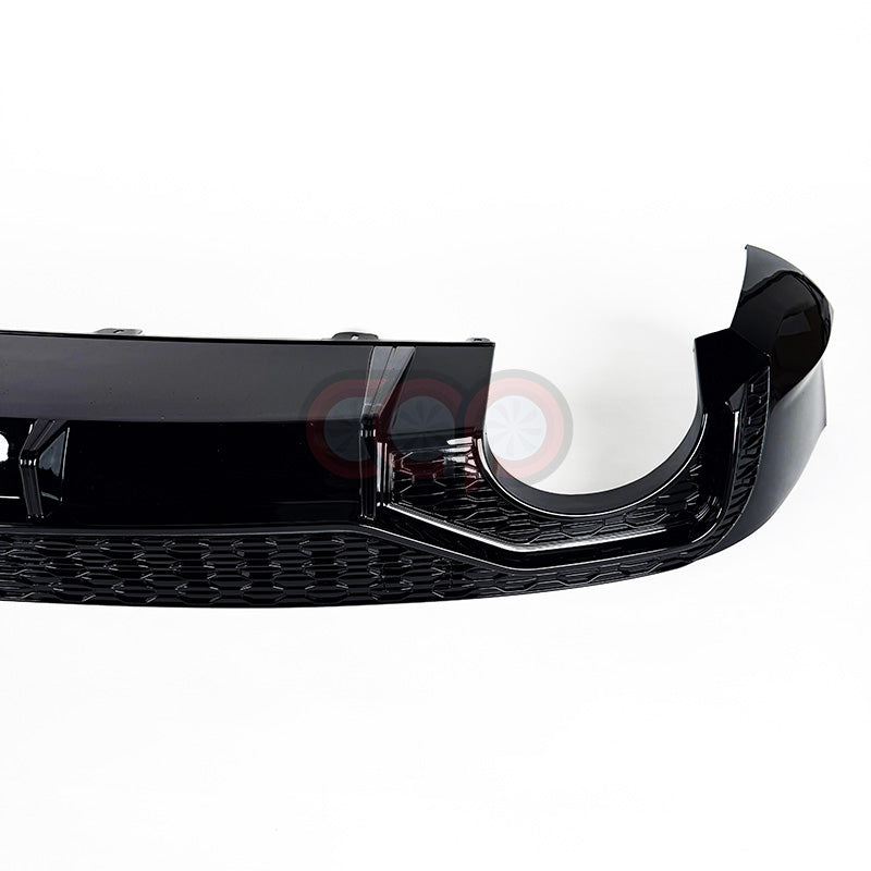 2021-2024 B9.5/FY.5 Audi Q5/SQ5 SUV - CAP Gloss Black RSQ8 Style Rear Diffuser with RS Exhaust Tips