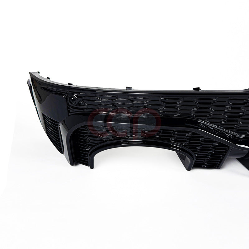 2021-2024 B9.5/FY.5 Audi Q5/SQ5 Sportback - CAP Gloss Black RSQ8 Style Rear Diffuser with RS Exhaust Tips