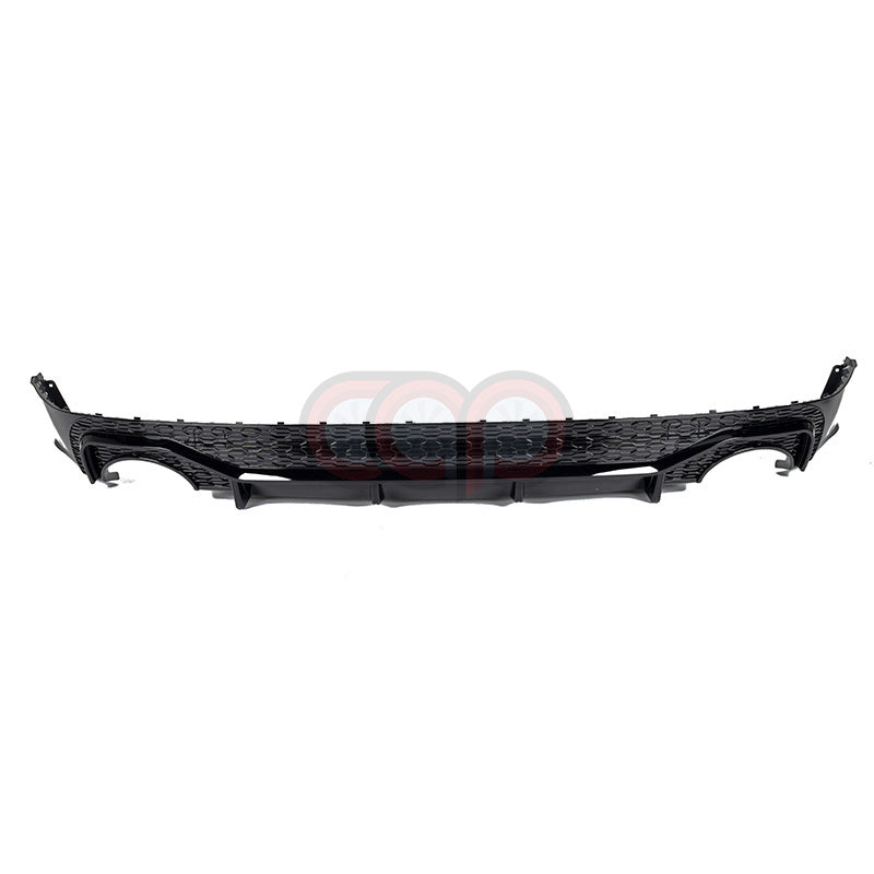 2021-2024 B9.5/FY.5 Audi Q5/SQ5 SUV - CAP Gloss Black RSQ8 Style Rear Diffuser with RS Exhaust Tips