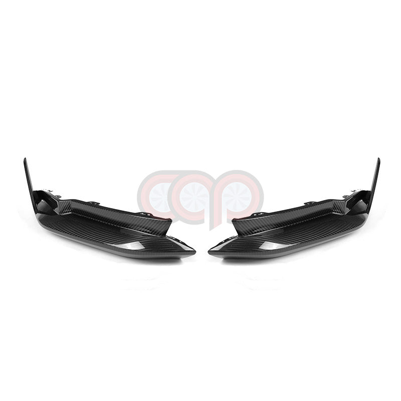 2021-2026 BMW G80 M3 G82 M4 - Carbon Fiber Rear Canards - M