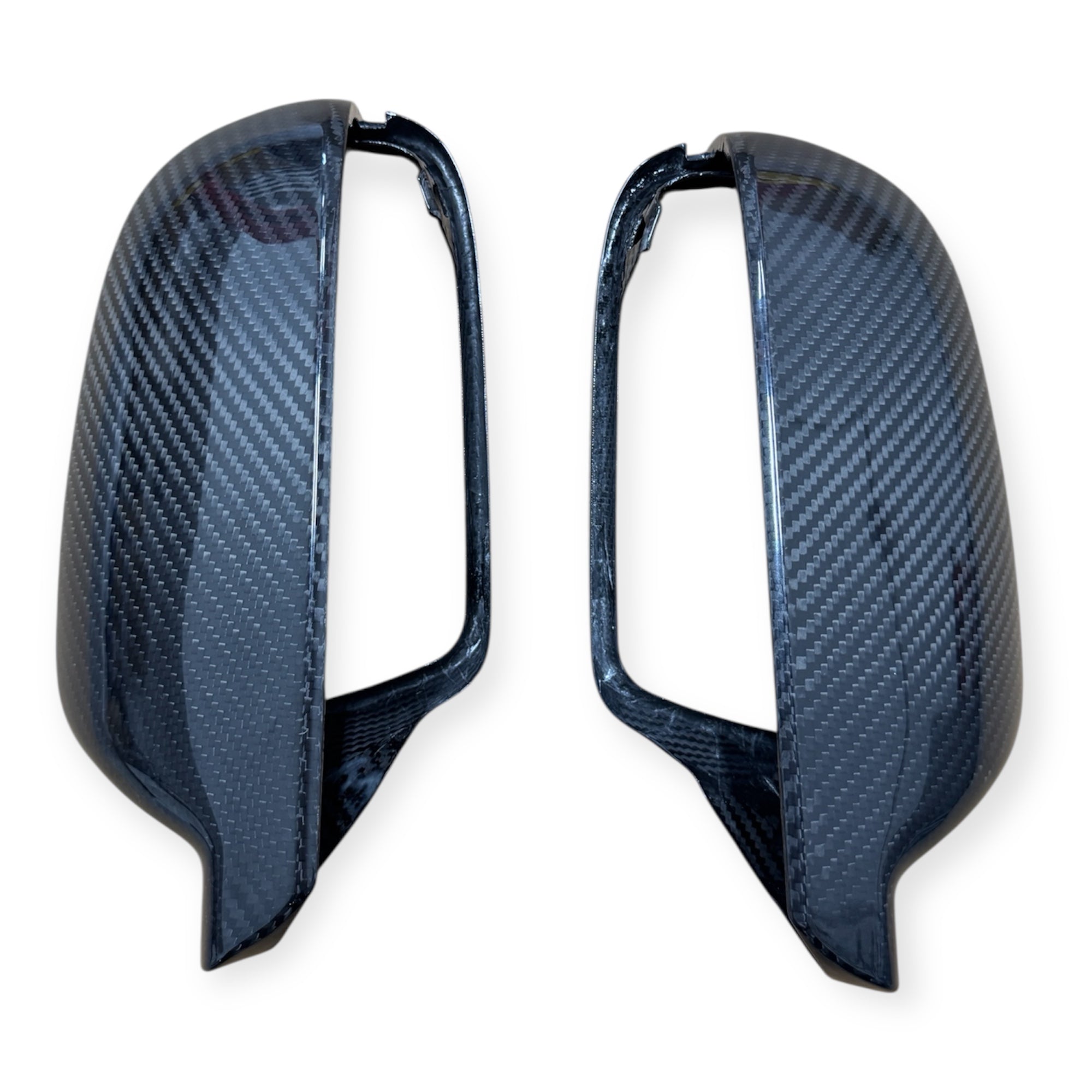 2008-2017 B8 B8.5 Audi A4, S4, A5, S5, RS5 - CAP Dry Carbon Fiber Mirror Covers (Pair)