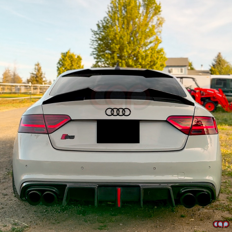 2013-2017 B8.5 Audi A5/S5 - CAP Carbon Fiber Rear Vertical LED Diffuse