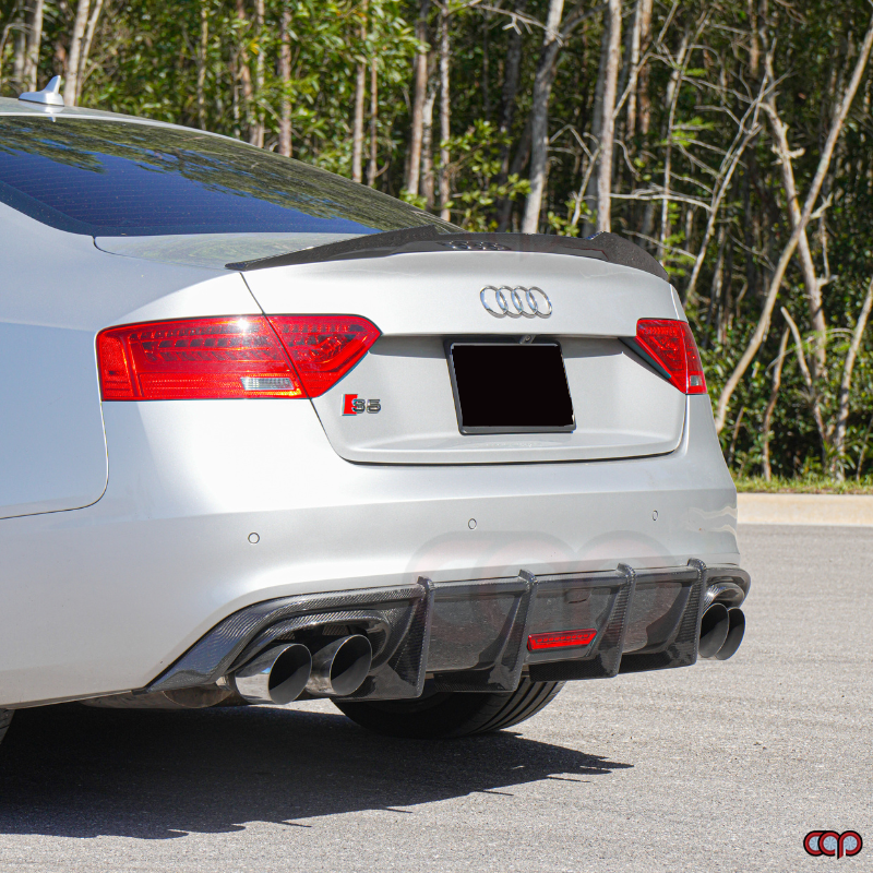 2008-2017 B8 & B8.5 Audi S5 - Dry Carbon Fiber Spoiler - V2