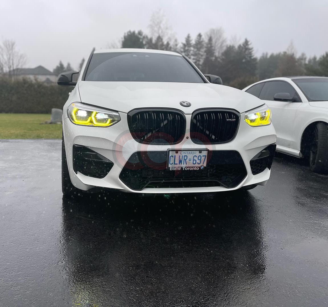 2014-2020 BMW M3 M4 CSL Yellow DRL Module Kit - Canadian