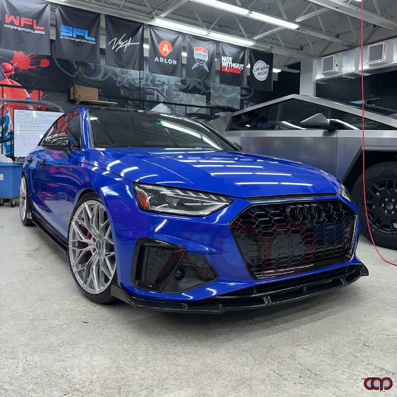 2020-2025 Audi RS4 Honeycomb Grille | B9.5 Audi A4/S4 | Real Carbon Fiber