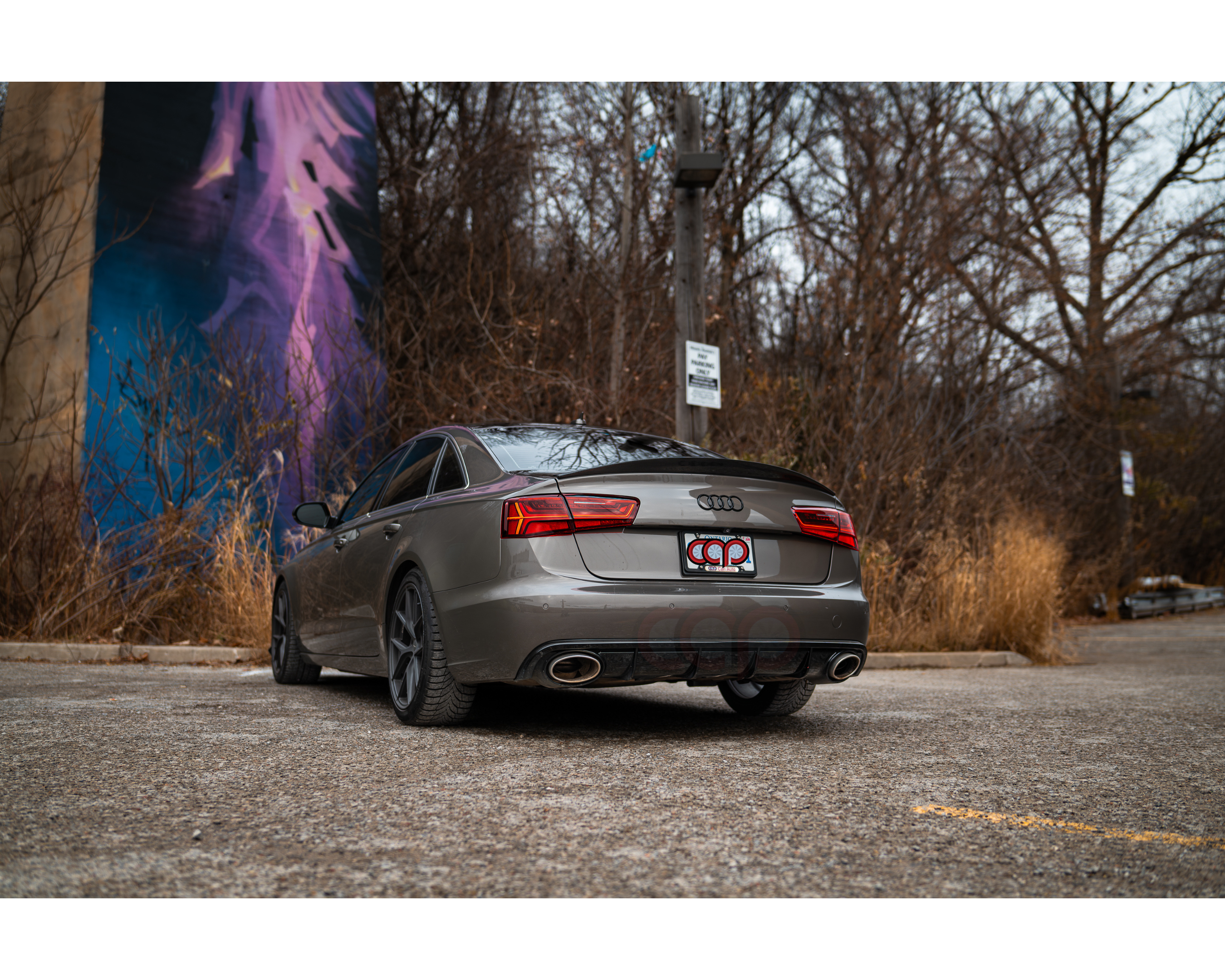 2012 - 2018 C7 & C7.5 Audi A6/S6 - Carbon Fiber Spoiler - High Kick - V1