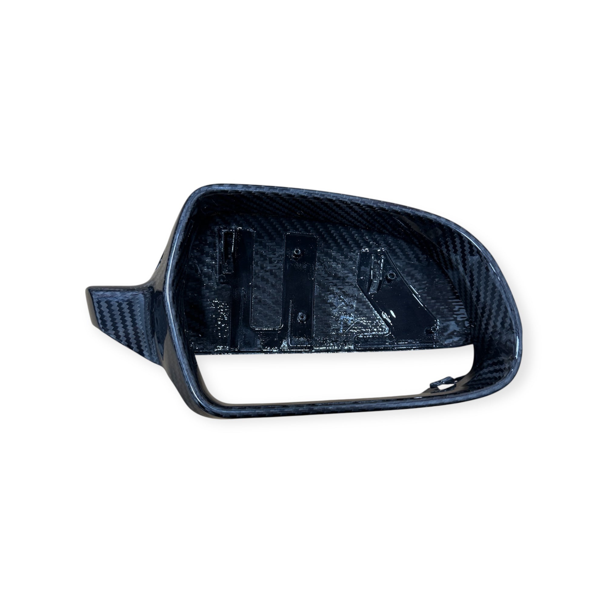 2008-2017 B8 B8.5 Audi A4, S4, A5, S5, RS5 - CAP Dry Carbon Fiber Mirror Covers (Pair)