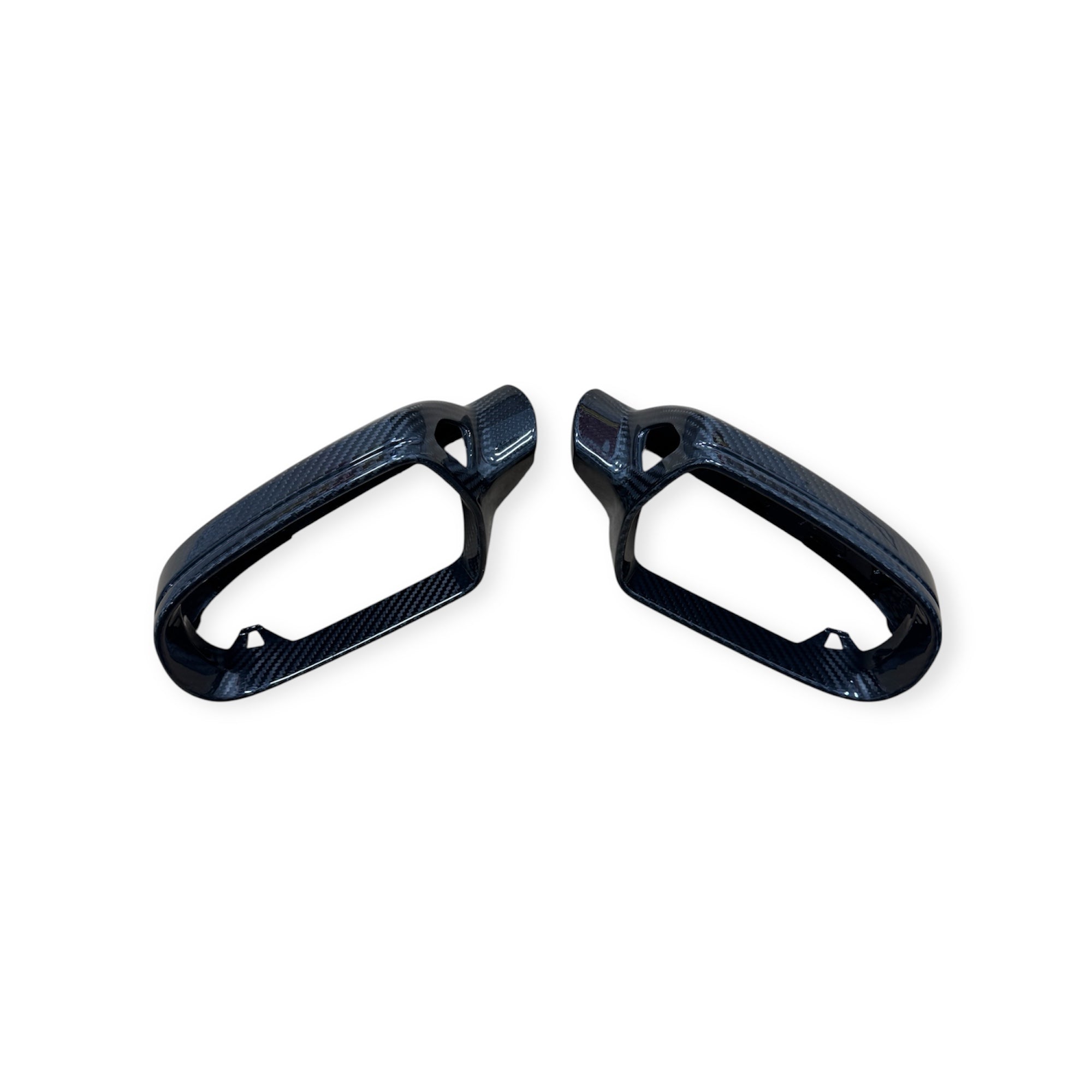 2008-2017 B8 B8.5 Audi A4, S4, A5, S5, RS5 - CAP Dry Carbon Fiber Mirror Covers (Pair)