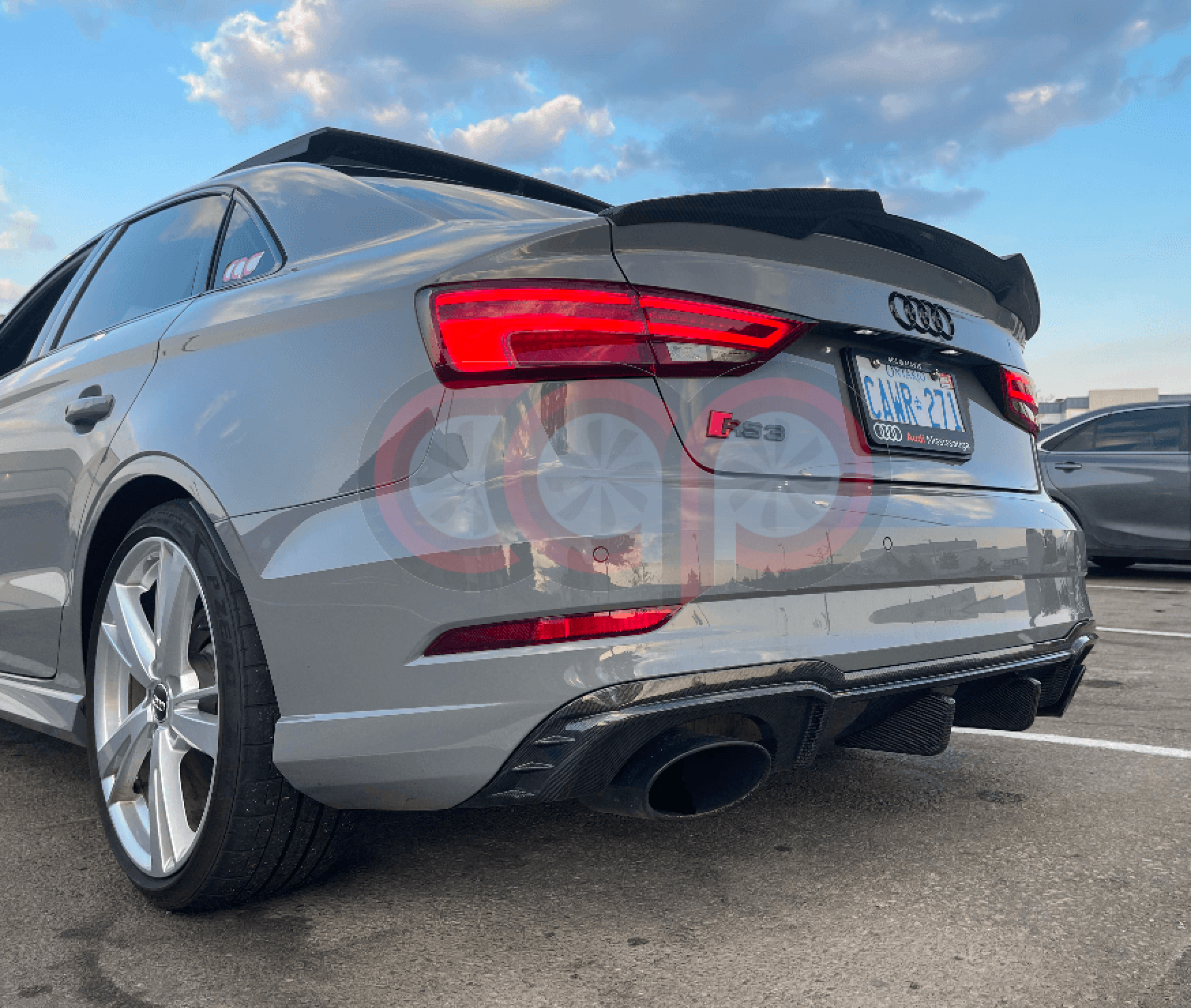 2017-2020 8V.5 Audi RS3 - CAP Carbon Fiber Diffuser