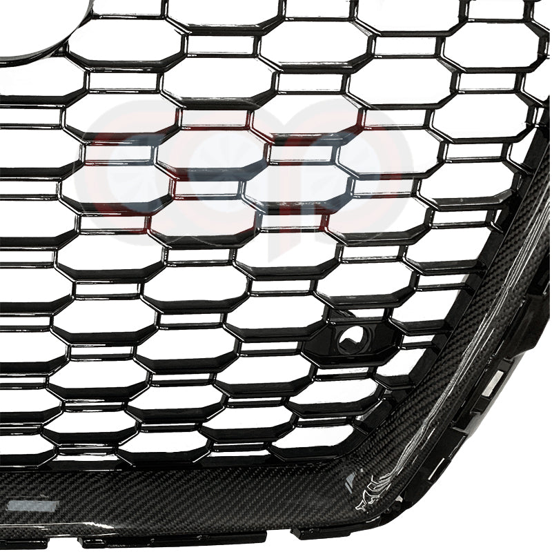 2017-2020 Audi RS3 Honeycomb Grille | 8V.5 Audi A3/S3 | Real Carbon Fiber