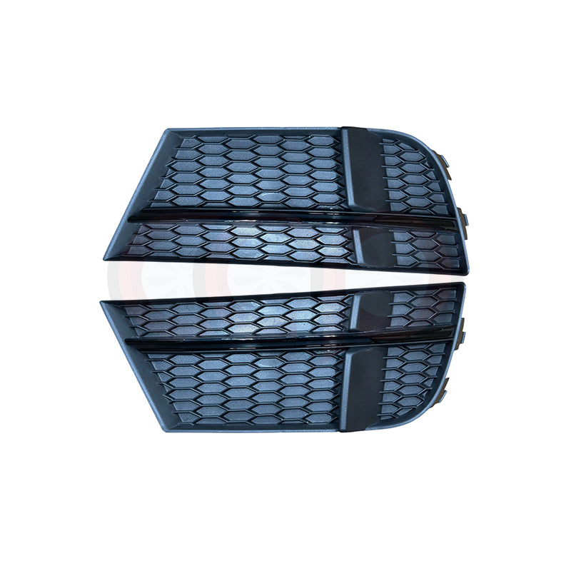 2017-2020 Audi RS3 Honeycomb Fog Grilles | 8V.5 Audi A3 S-Line