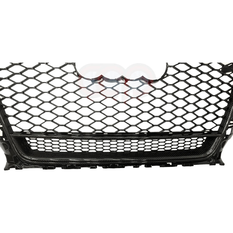 2014-2016 Audi RS3 Honeycomb Grille Quattro | 8V Audi A3/S3 | Real Carbon Fiber