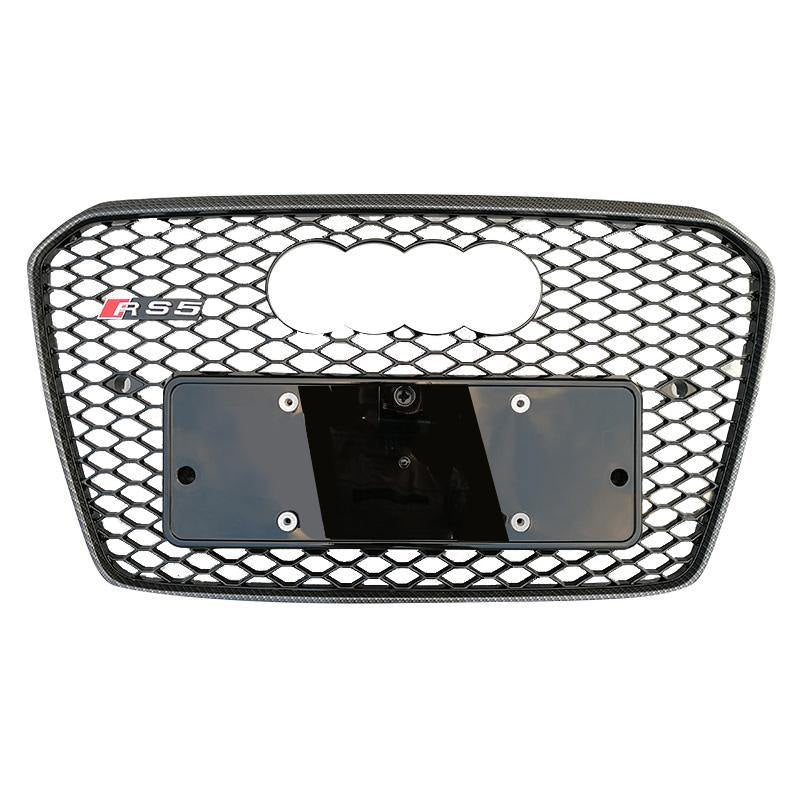 2013,2014,2015,2016,2017 Audi RS5 Honeycomb Grille With Carbon Frame