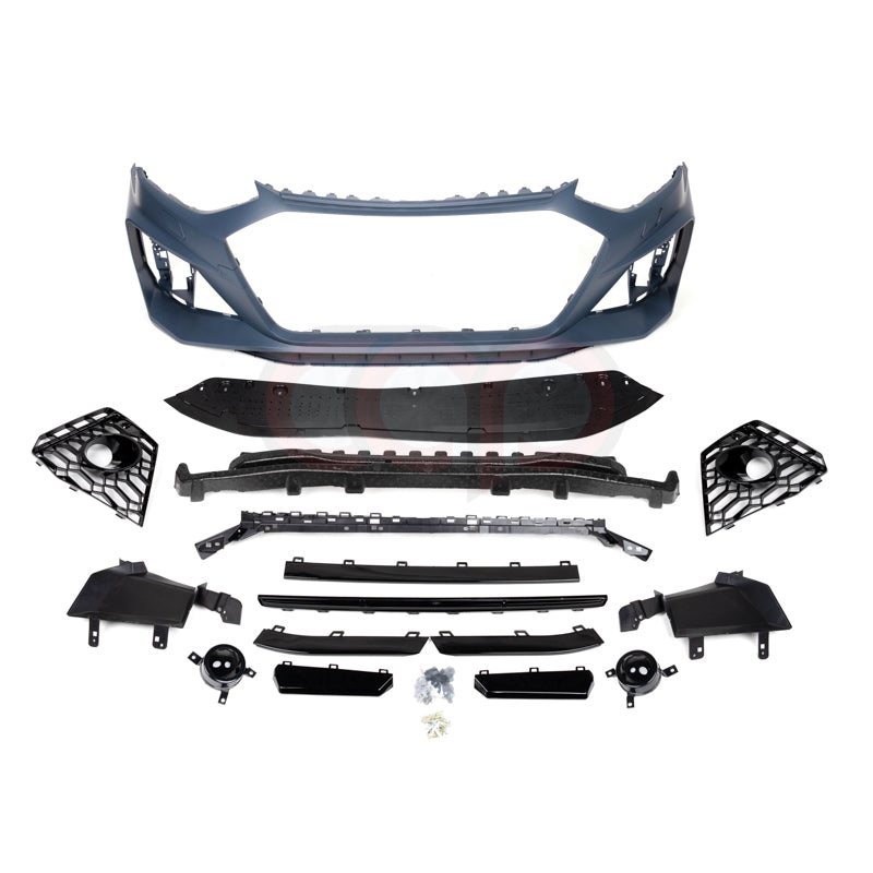 2020-2025 B9.5 Audi A4/S4 CAP Front Bumper | B9.5 Audi RS4 Bumper - V1