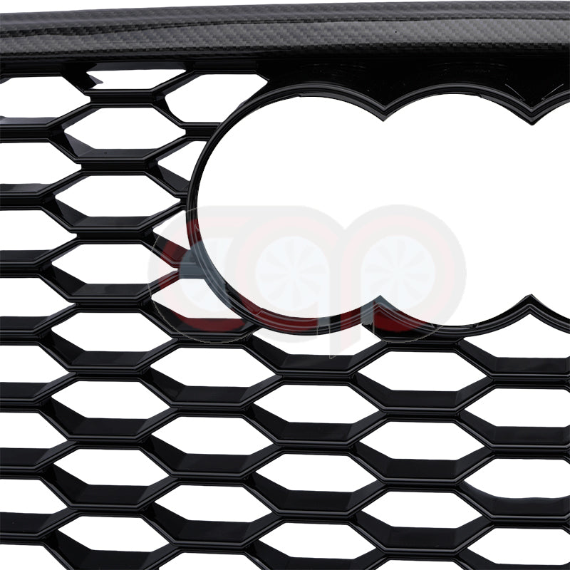 2016-2018 Audi RS7 Honeycomb Grille |  C7.5 Audi A7/S7 | Real Carbon Fiber