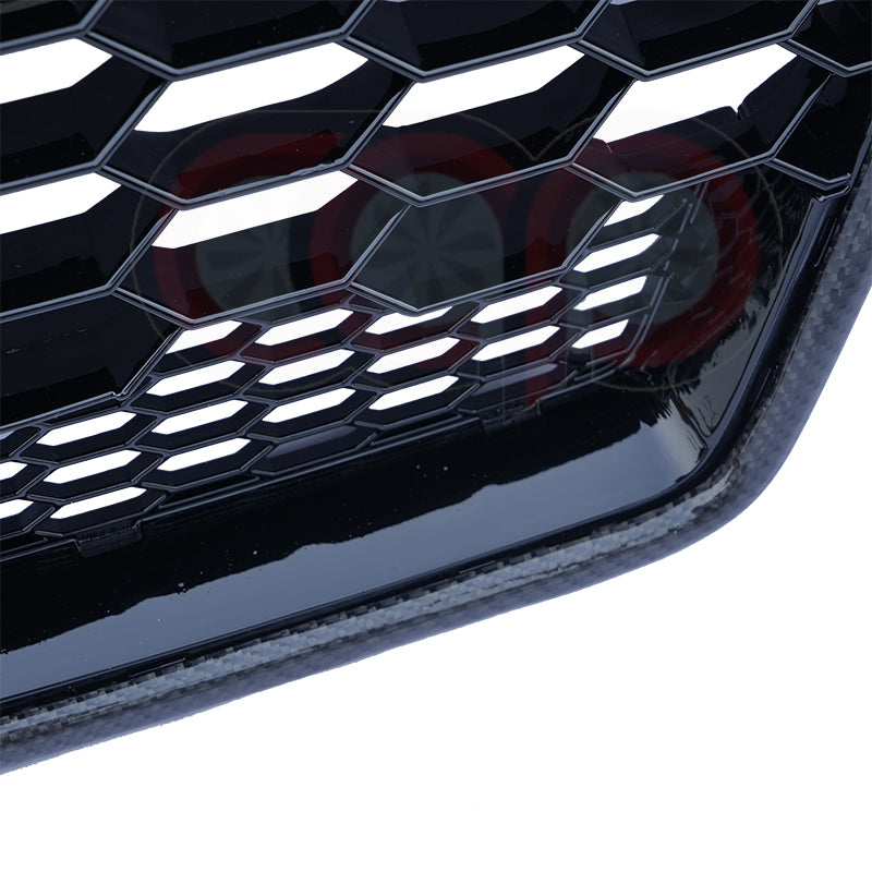 2012-2015 Audi RS7 Honeycomb Grille |  C7 Audi A7/S7 | Real Carbon Fiber