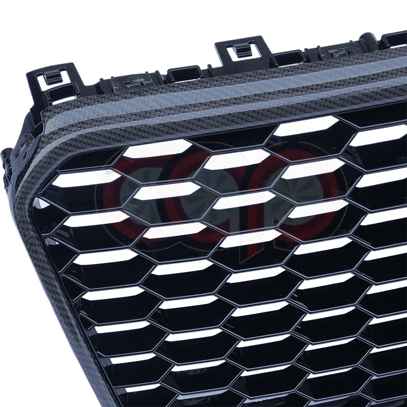 2012-2015 Audi RS7 Honeycomb Grille |  C7 Audi A7/S7 | Real Carbon Fiber