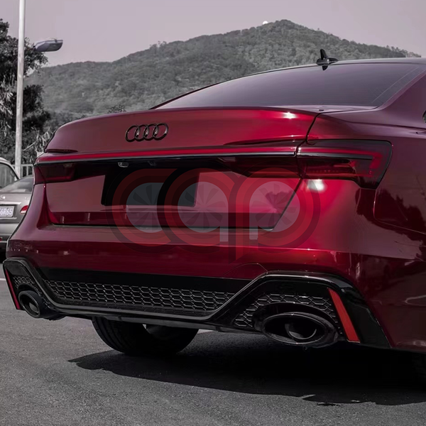 2019-2024 C8 Audi A6/S6 Sedan CAP Rear Bumper & Diffuser Kit | RS C8 R