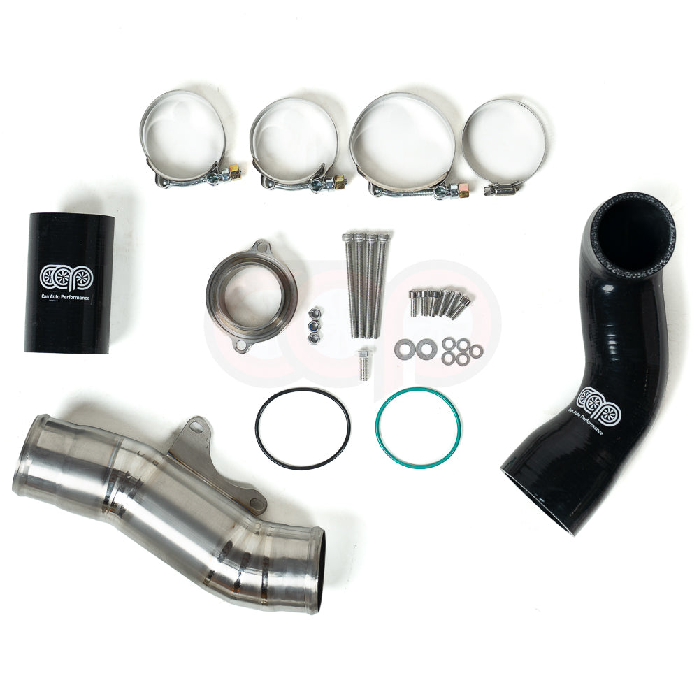 CAP 3.0T Post Throttle Valve Titanium Charge Pipe Kit | 2017-2025 Audi B9/B9.5 S4, S5, SQ5